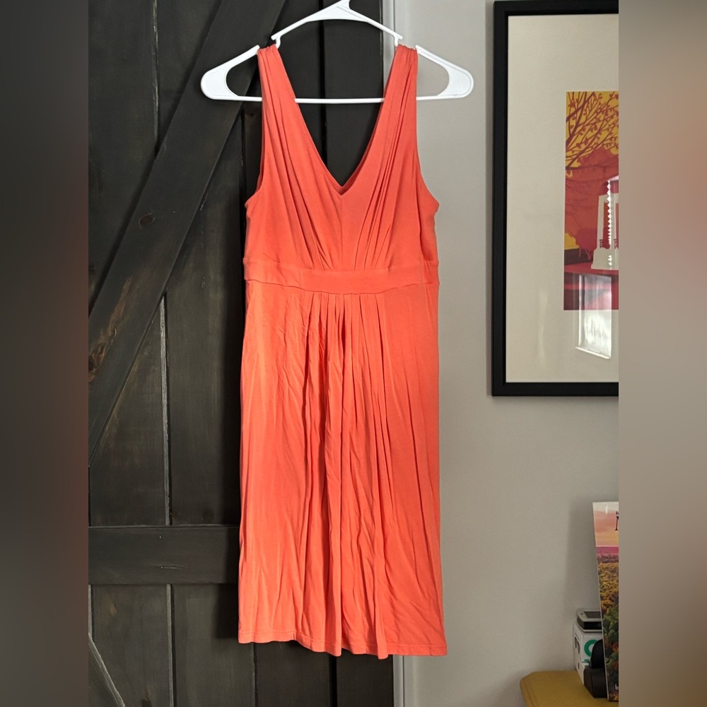 LOFT Peach Jersey Dress 🍑